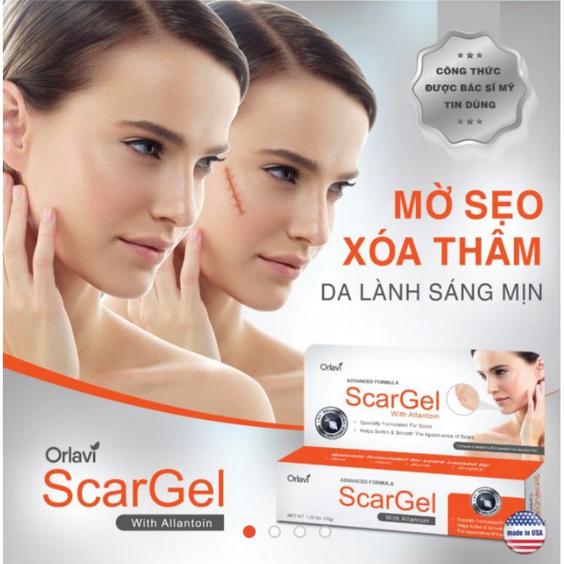 gel làm mờ sẹo cao cấp Orlavi Scargel chính hãng 100%