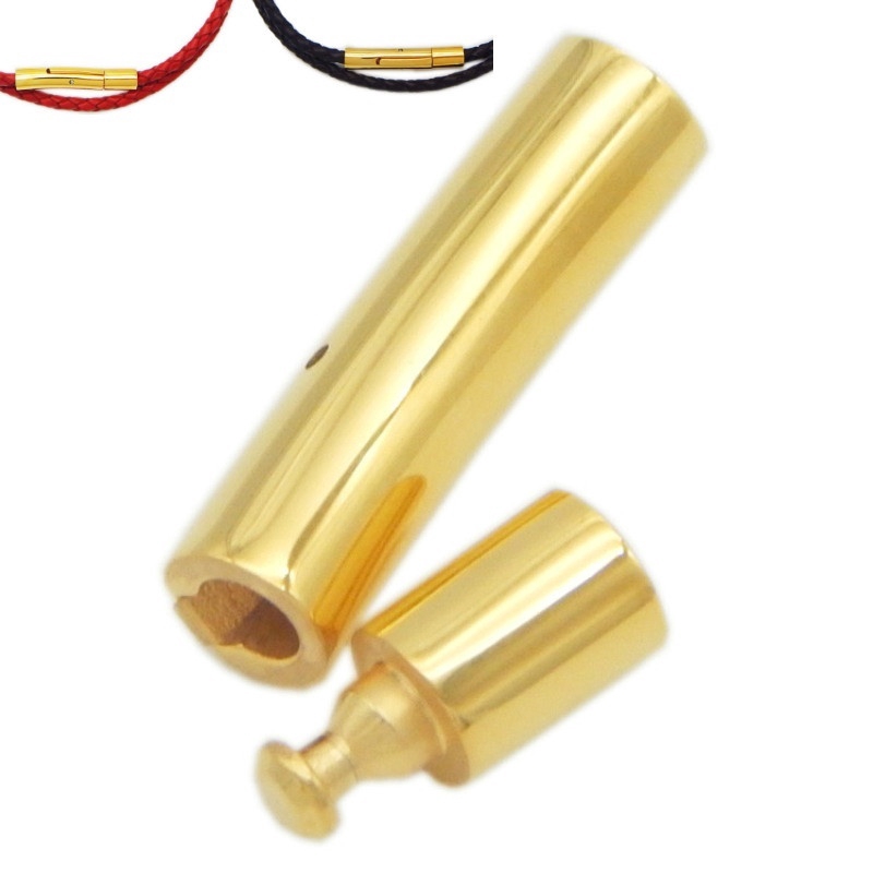 Khóa nối dây da bằng thép không gỉ cao cấp dùng làm trang sức DIY