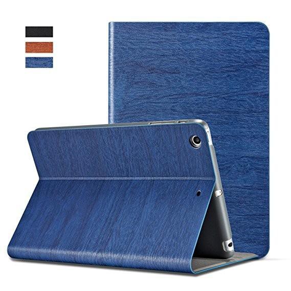 Bao da vân gỗ cao cấp dành cho iPad Mini 1/2/3, Mini 4, iPad 2/3/4, iPad Air, iPad Air 2, iPad 2017, iPad 2018 | BigBuy360 - bigbuy360.vn