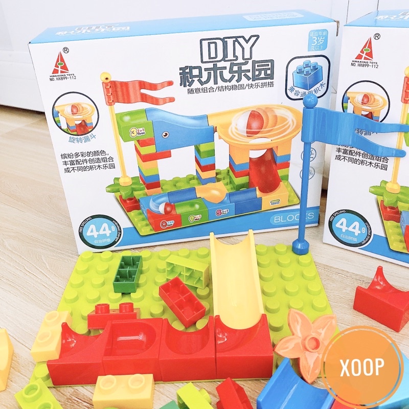 SALE !!! ĐỒ CHƠI XOOP ! HỘP LEGO CẦU TRƯỢT 44 chi tiết cho bé loại đẹp (SP001867 )  SHOP PHÚC YẾN