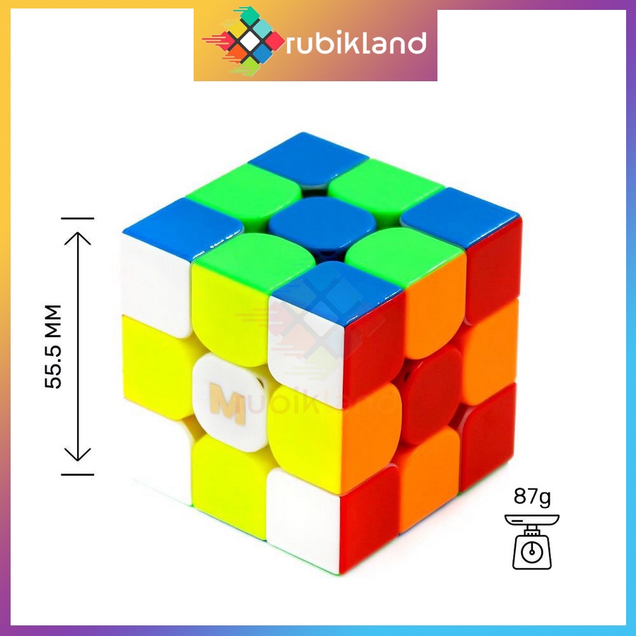 Rubik 3x3 YJ MGC 3 Elite M MGC3 Elite 3x3 M Nam Châm Dòng Cao Cấp Flagship Rubic 3 Tầng Đồ Chơi Trí Tuệ Trẻ Em