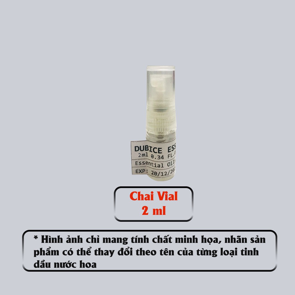 [Lưu hương 12 tiếng] Tinh dầu nước hoa bỏ túi mẫu thử vial 2ml nam và nữ cao cấp thơm lâu (hàng Pháp) | Thế Giới Skin Care