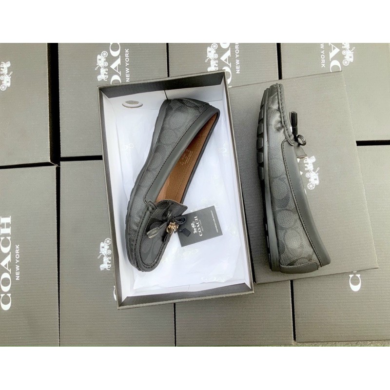 ( Ảnh thật )Giày Mọi Nơ Nhí Da Mềm-Form Rộng 1/2size | BigBuy360 - bigbuy360.vn