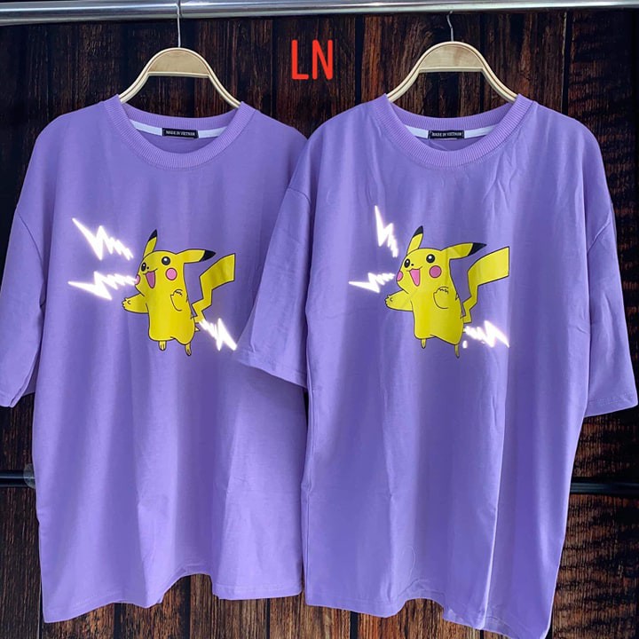 Áo thun phản quang PIKACHU