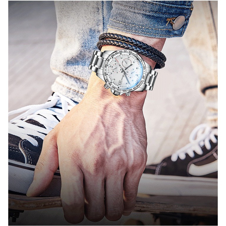 Đồng hồ nam Aborni Multifunctional | BigBuy360 - bigbuy360.vn