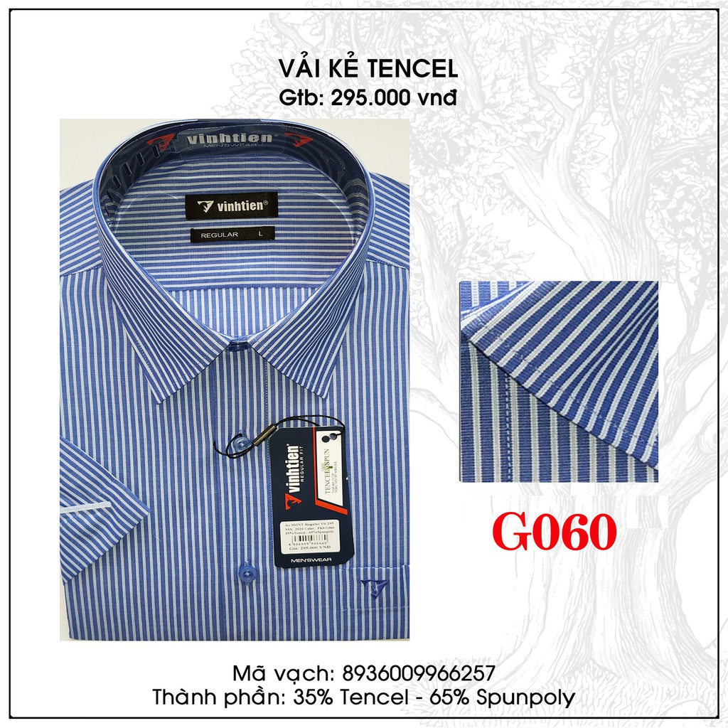 Áo Sơ Mi Ngắn Tay Dáng Regular Vĩnh Tiến G295 | BigBuy360 - bigbuy360.vn
