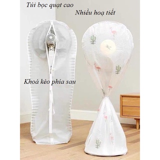 Túi Bọc Quạt Chống Bụi Bẩn Miệng Chun/Chụp Đậy Quạt Cây/ Chụp Quạt Quạt Điện/Túi Bọc Bảo Vệ Quạt/ Túi Đựng Quạt Cây
