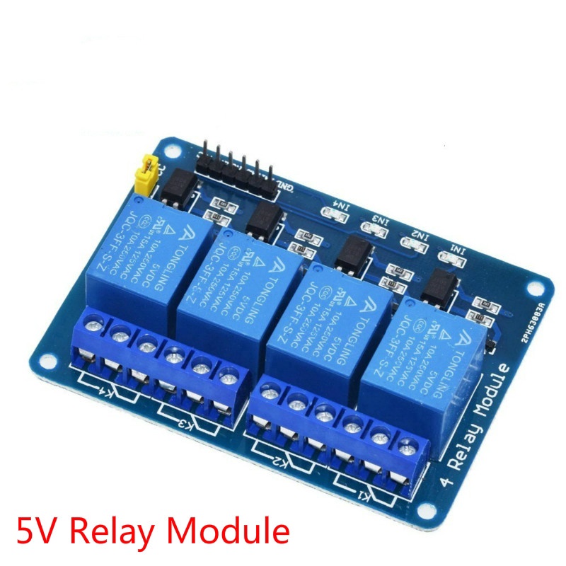 [ Hàng Hot ] Mô Đun Rơ Le 4 Kênh 4 Channel relay Module 5V/12V cho Arduino ARM PIC AVR DSP