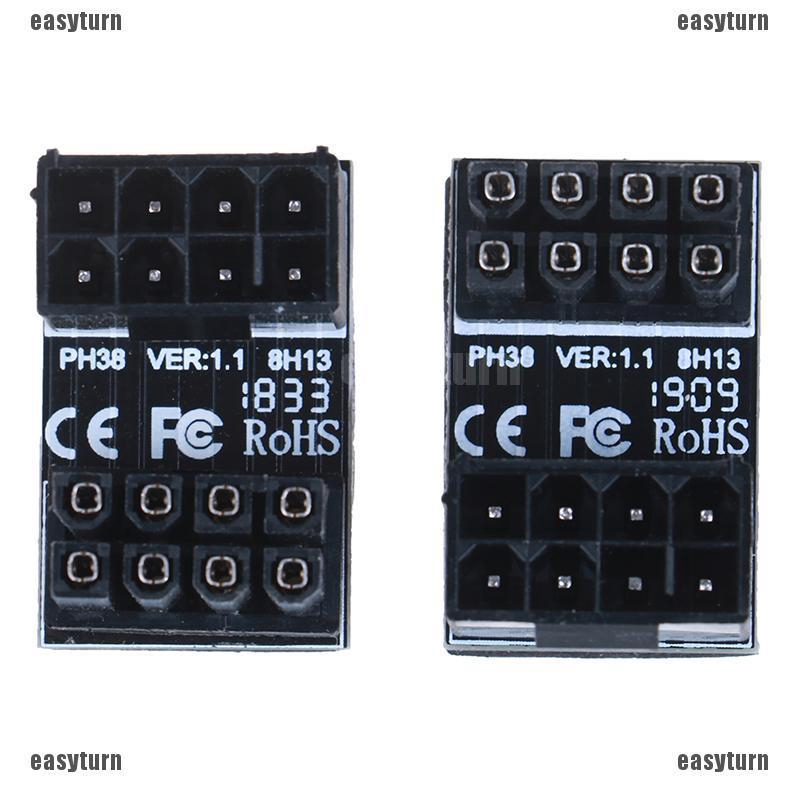 Bộ chuyển đổi nguồn ATX 8pin 180 độ sang 8Pin dành cho card đồ họa máy tính bàn