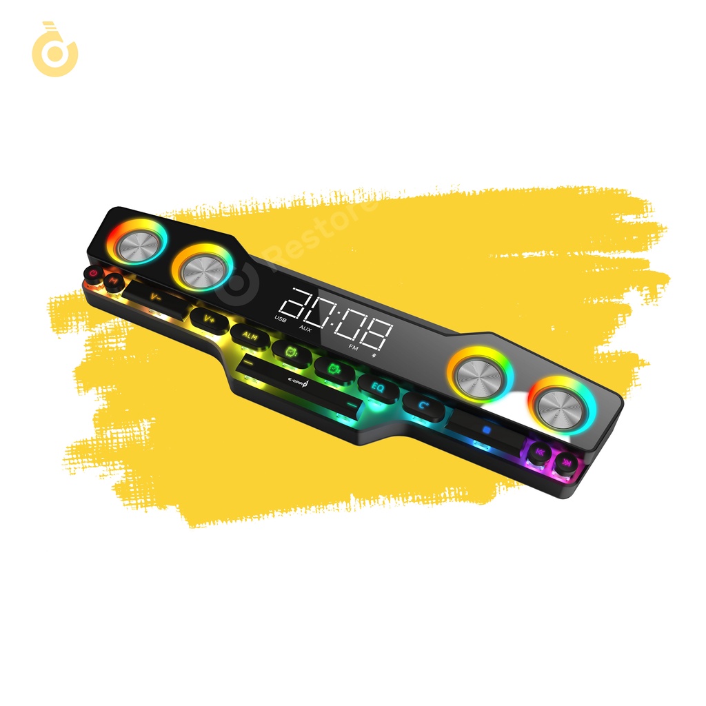Loa Soundbar không dây E-Dra EGS01W controller cơ học
