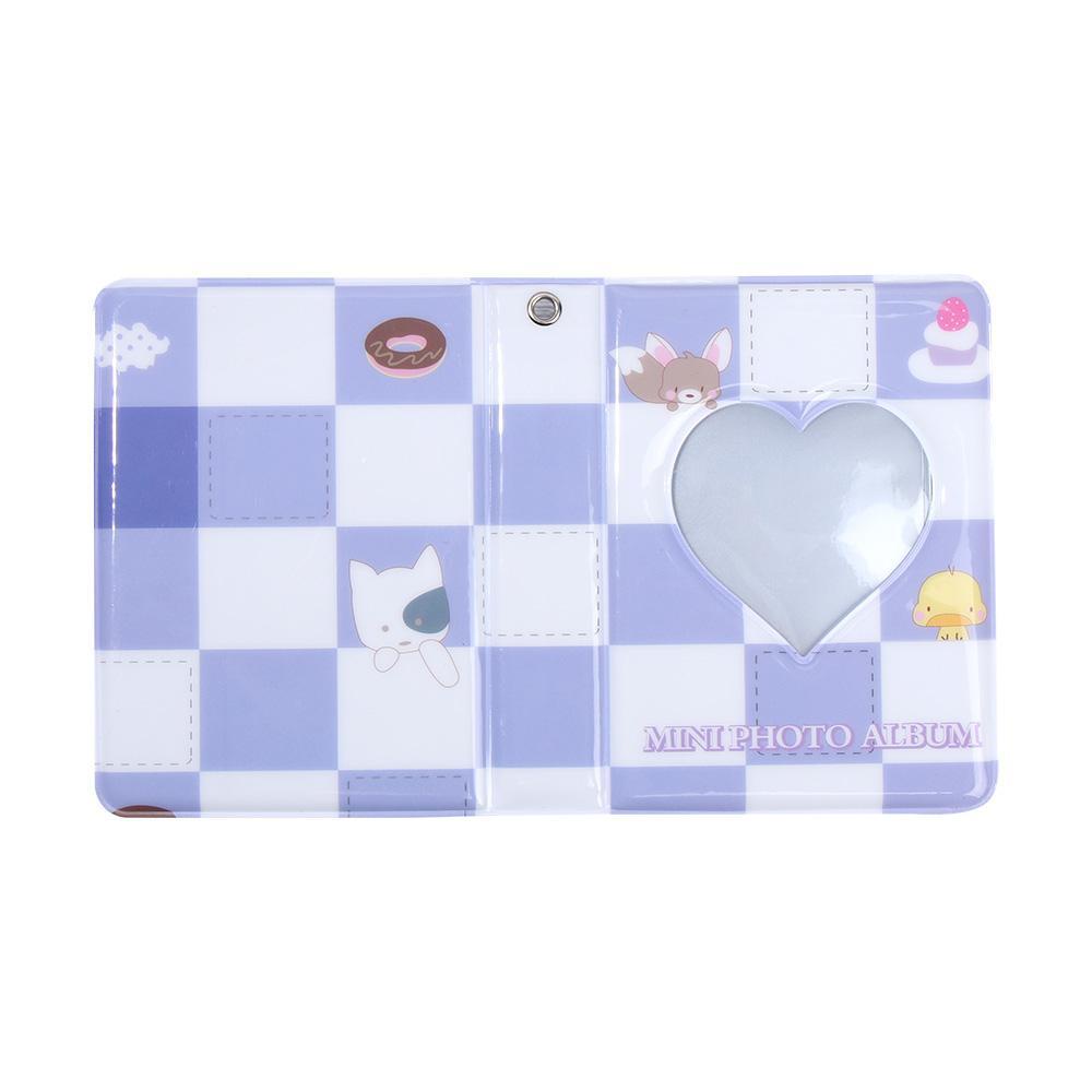 HECCEH Album Đựng Thẻ Danh Thiếp Họa Tiết Hoạt Hình Xinh Xắn