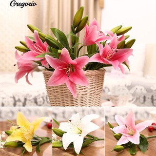 Nhánh hoa lyly gỉa trang trí tiệc