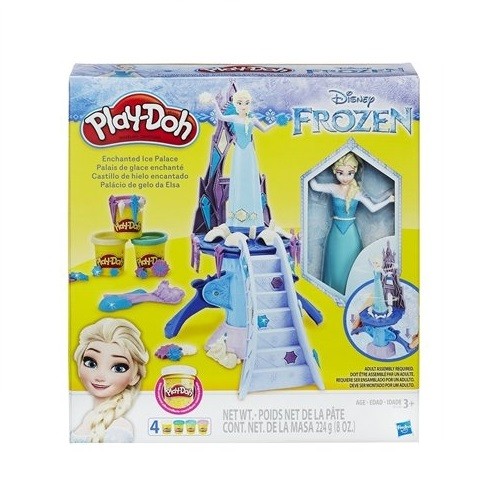 Bộ đất nặn Play Doh Lâu đài băng của Elsa - KN 4216