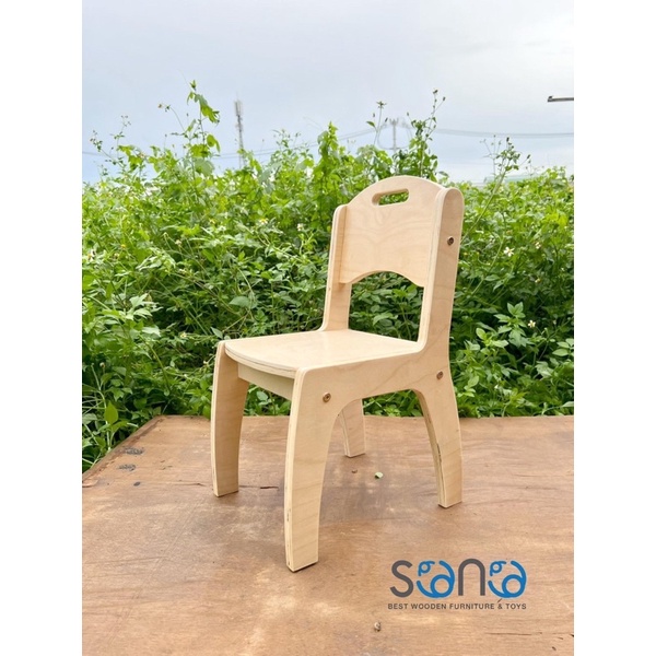 Bàn ghế gỗ cho trẻ Montessori từ 6 tháng đến 6 tuổi SONO - 100% Plywood Birch