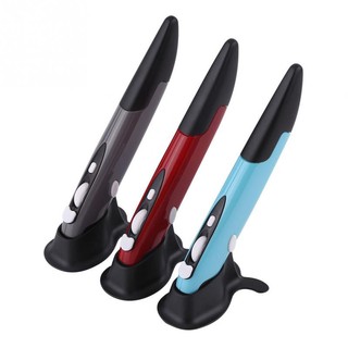 1buycart Chuột không dây 2.4GHz Optical Pen Air Mouse có thể điều chỉnh 500 / 1000DPI cho máy tính xách tay