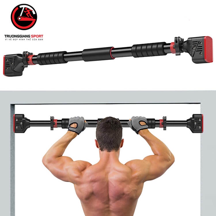 Xà đơn gắn cửa hoặc treo tường 60-100 cm