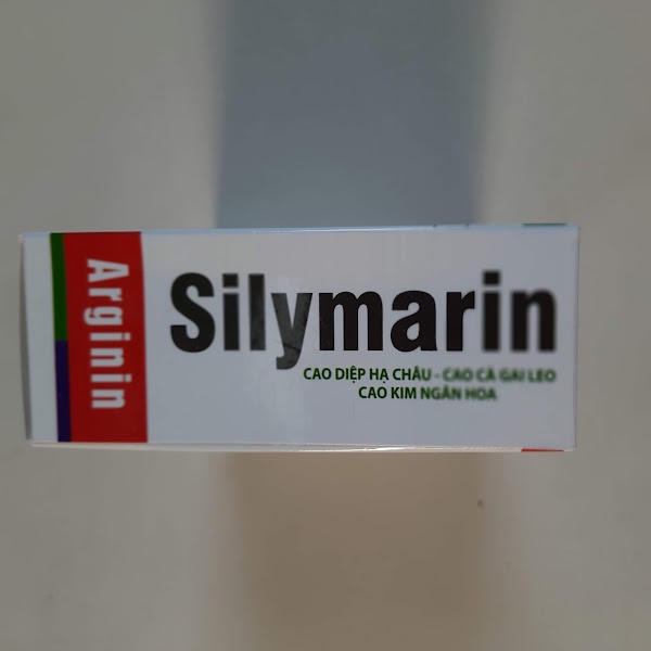 Viên uống giải độc gan SILYMARIN-Arginin Gold - Hỗ trợ bảo vệ gan, tăng cường chức năng gan - Hộp 60 viên
