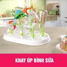 Giá Úp Bình Sữa / Khay Úp Bình Sữa Hình Cây