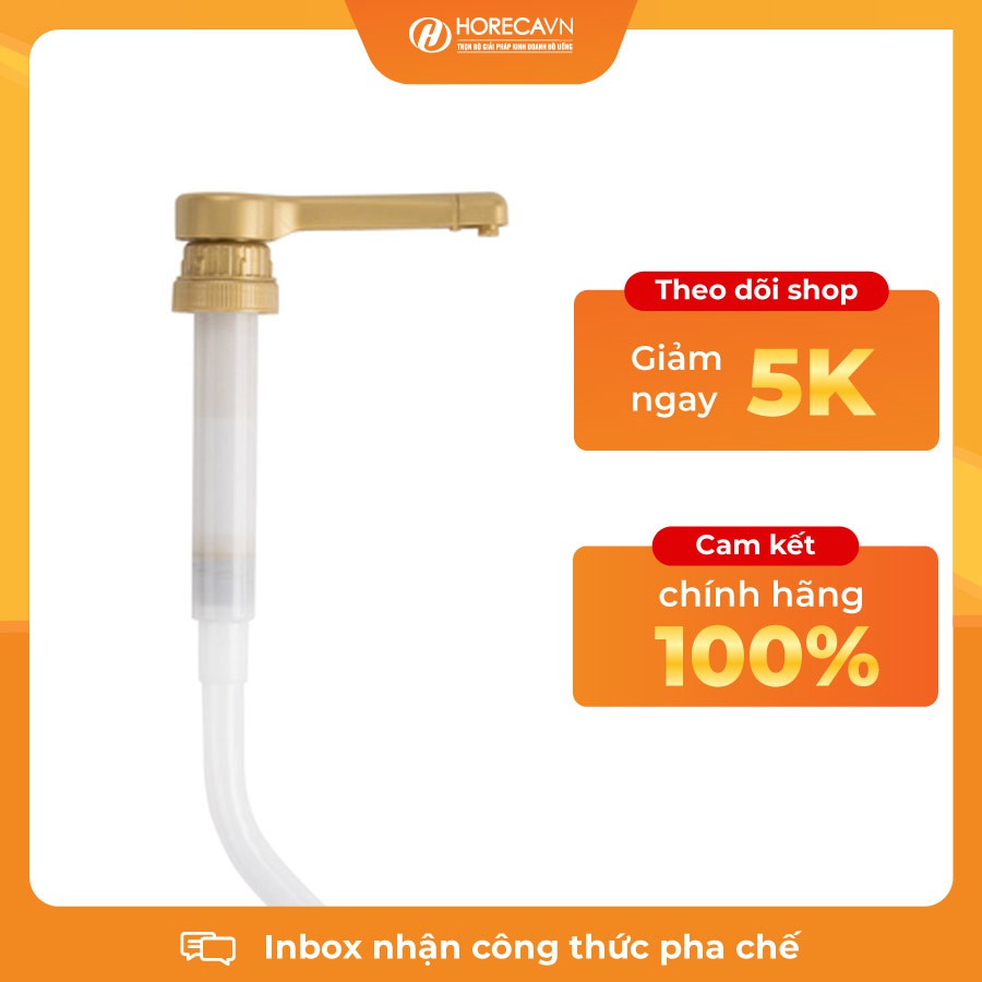 Bơm sốt Torani 15ml  - chất liệu nhựa cao cấp bền bỉ, an toàn