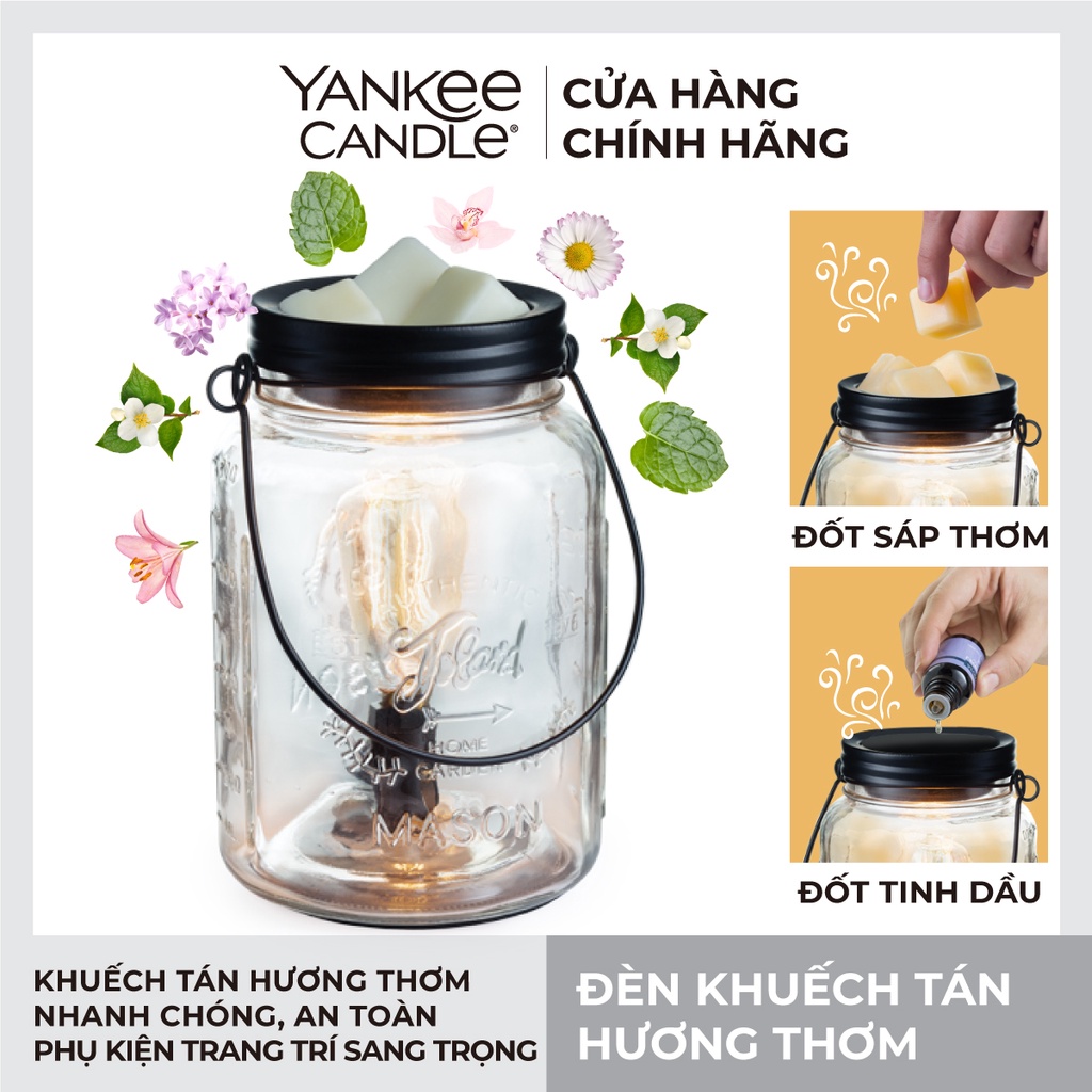 Đèn khuếch tán hương thơm Yankee Candle - Mason Jar