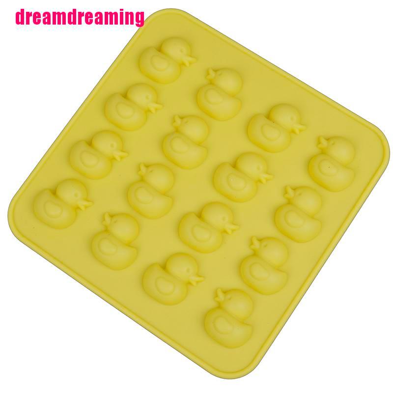 Khuôn Silicone Làm Bánh Quy / Sô Cô La / Kẹo / Đá Hình Chú Vịt Dễ Thương