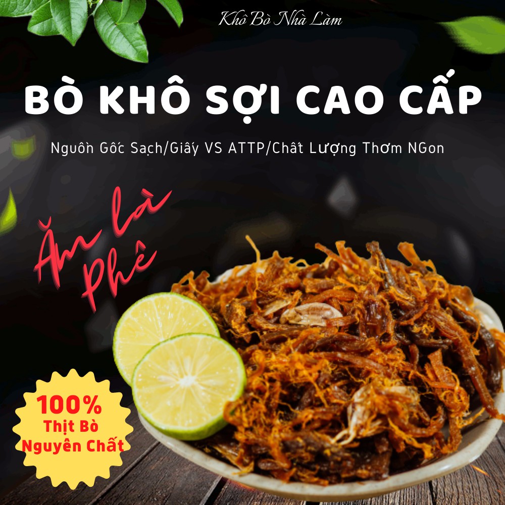 Khô Bò Ướt Tỏi (Miếng_Sợi) _ Tpfoods. Vị mới 2024, được ướp Tỏi Ngũ Vị  Đặc Sản Phố Cổ Hà Nội. Sản p