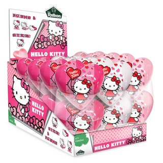 Kẹo trứng trái tim đồ chơi Hello Kitty Relkon