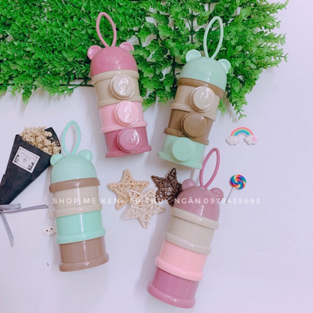 Hộp chia sữa 3 tầng cho bé