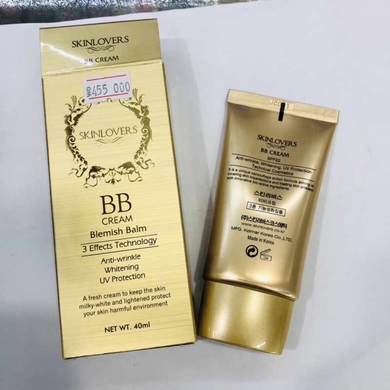 Bb cream Skinloves, kem lót nền, trang điểm 3 tác dụng 40ml