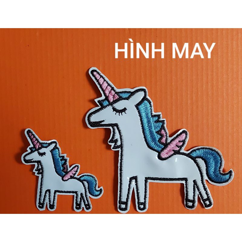 Hình ủi ngựa pony,  trang trí cho bé gái