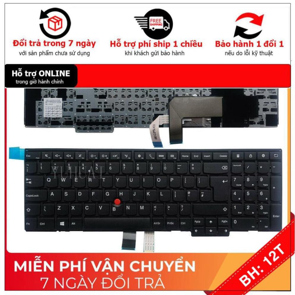 [Mã 33ELSALE hoàn 7% đơn 300K] [BH12TH] ⚡Bàn phím laptop Lenovo ThinkPad T550 T560