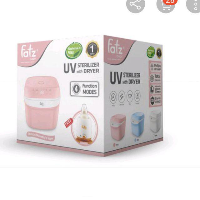 Máy tiệt trùng UV có chức năng sấy khô Fatz baby FB4700MX - Chính hãng Hàn Quốc