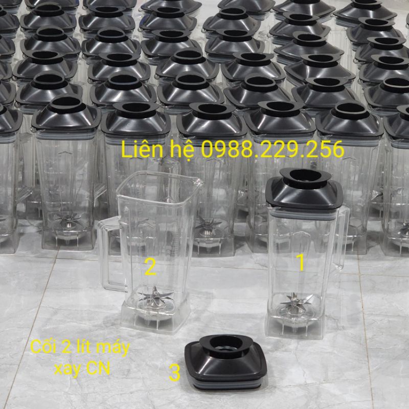Bộ cối máy xay sinh tố công nghiệp dung tích 2 lít