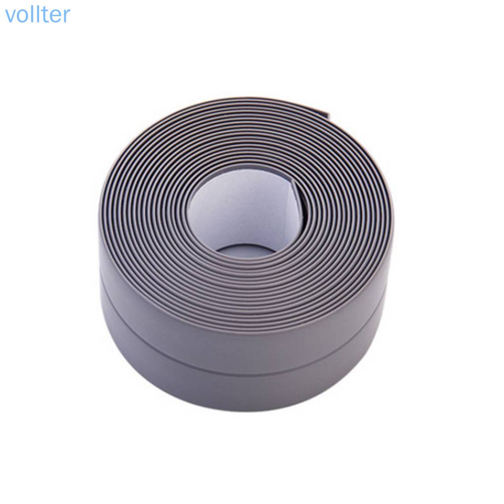 Băng keo dán viền góc/ bồn rửa chén bằng PVC chống thấm nước/ thấm bụi tiện dụng