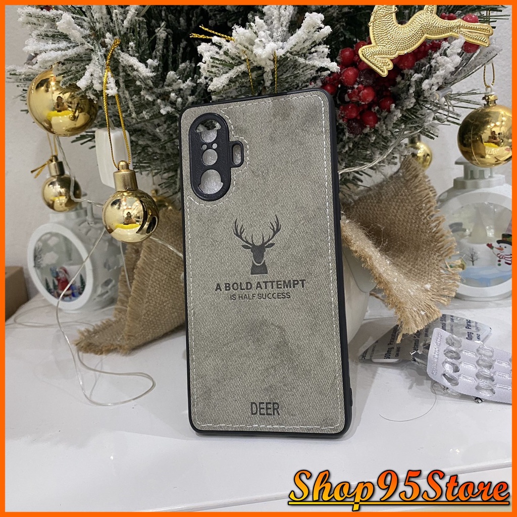 Ốp lưng Xiaomi Redmi 10 K40 Gaming K50 gaming K40 pro Poco F3 Note 10 Note 10s Note 11 4g Note 11s .. họa tiết hươu