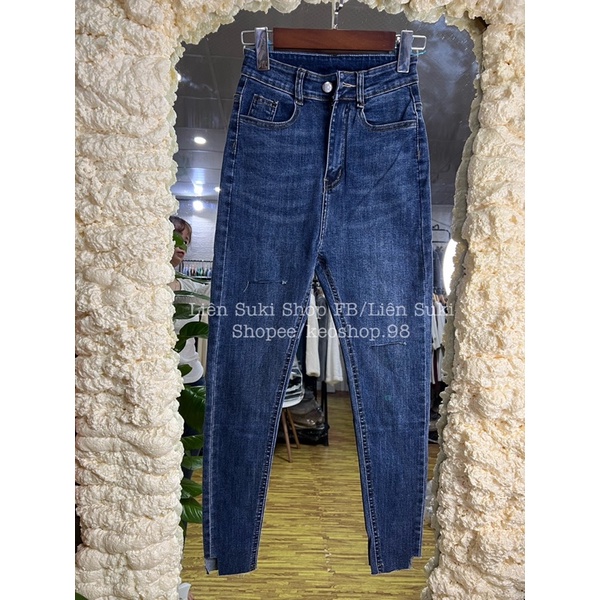 Quần xanh rách 2 vạch