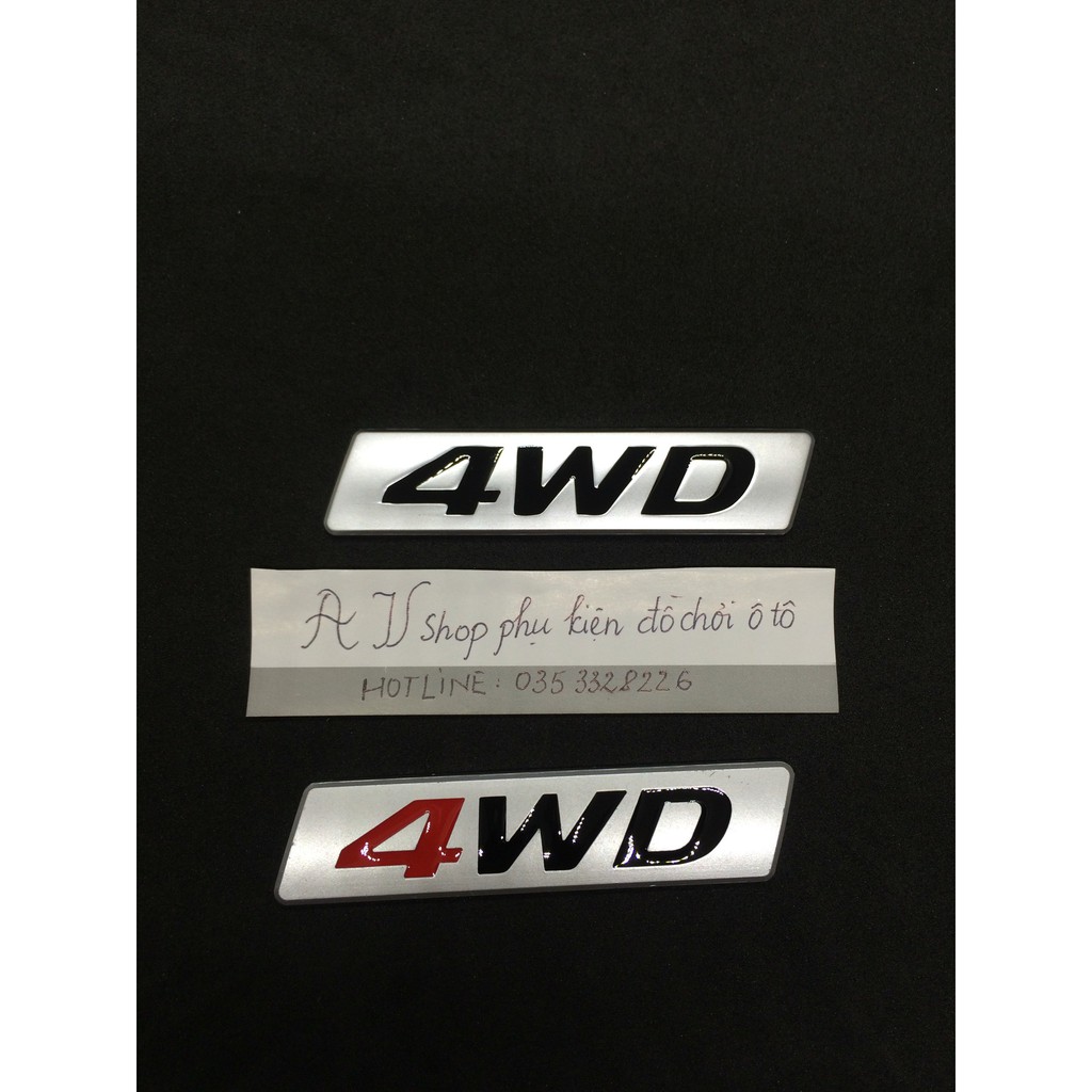 Miếng dán 4WD