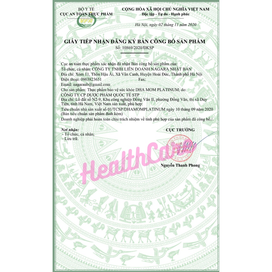 Bổ Bầu DHA Mom Platinum - Bổ Sung DHA, Sắt, Axit Folic và Đầy Đủ Vitamin Cho Cả Bà Bầu và Bé