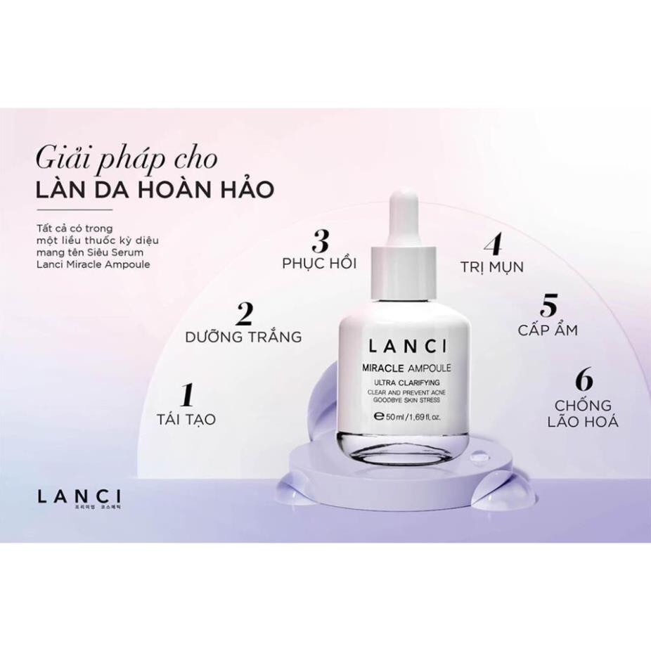 Siêu phẩm Serum MIRACLE AMPOULE LANCI