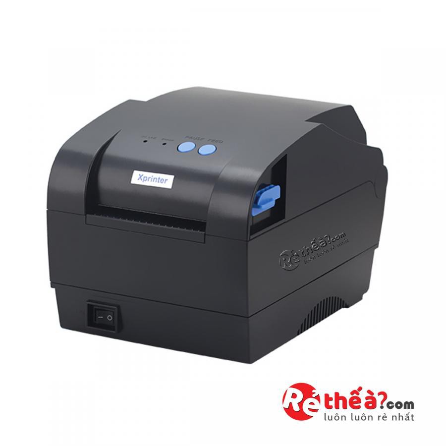 M Máy in tem mã vạch hai chức năng Xprinter 365B - xịn 4 6