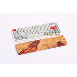 Kê tay bàn phím Gỗ nu quý hiếm kết hợp Resin đa dạng kích thước