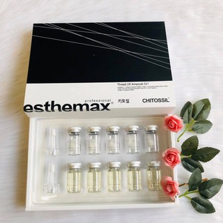 Tinh chất chỉ cấy tơ tằm căng da chitossil thread lift ampoule hàn quốc