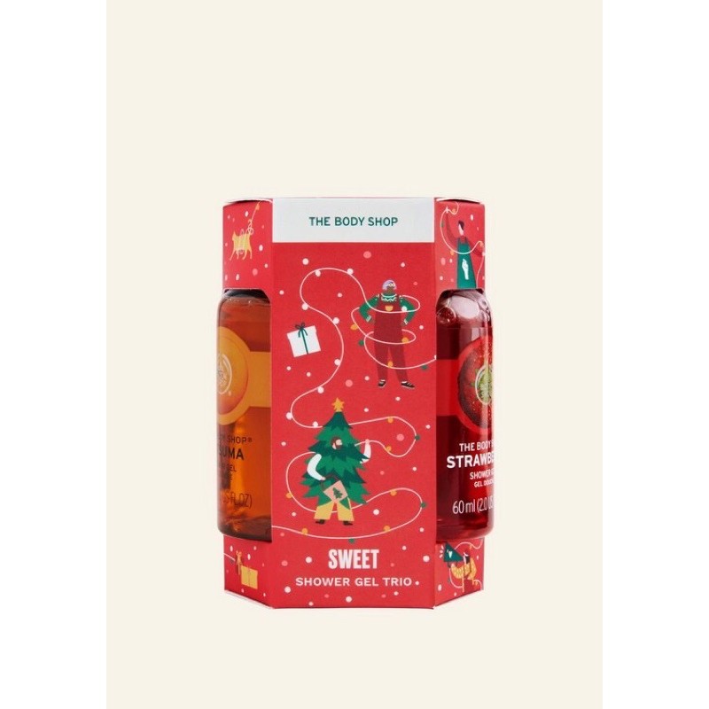 Set quà tặng giáng sinh, năm mới, sinh nhật The body shop, Bath and body works - Tea tree - Dầu gội gừng - Sữa tắm