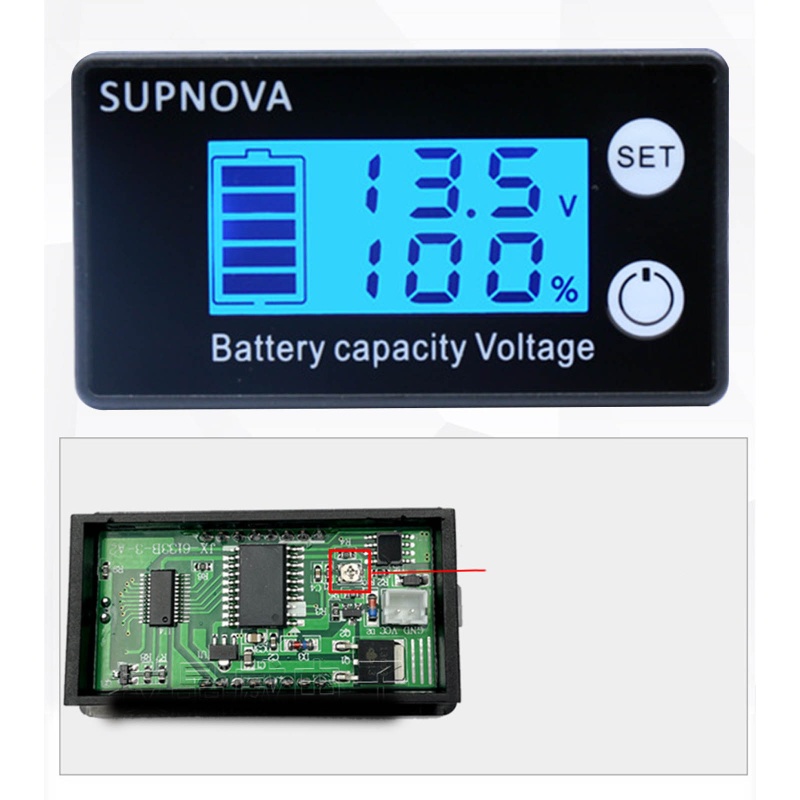 Đồng Hồ Đo Điện Áp Có Màn Hình LCD DC7-68V Chuyên Dụng Cho Y Tế