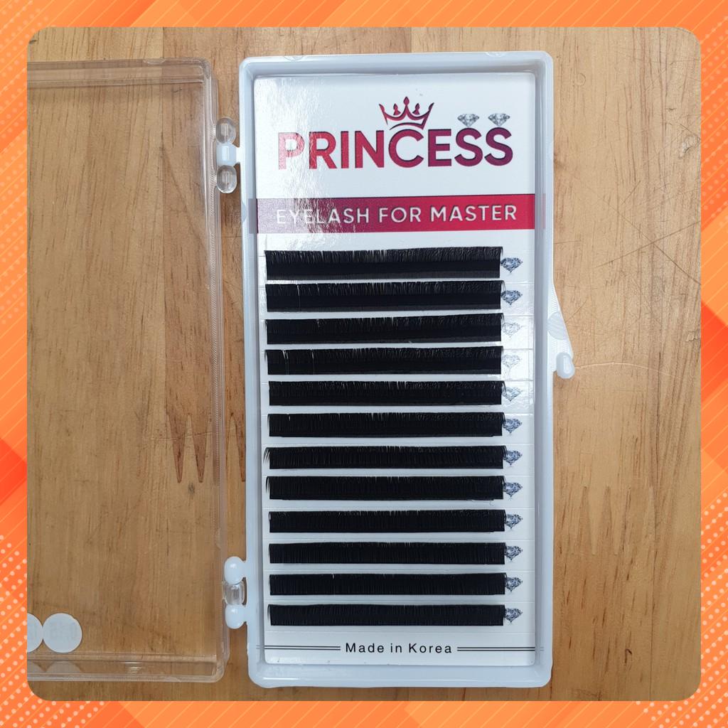 Mi khay lụa PRINCESS 0.15 độ cong C, D - Chất mi đẹp, mềm, dễ bắt keo.
