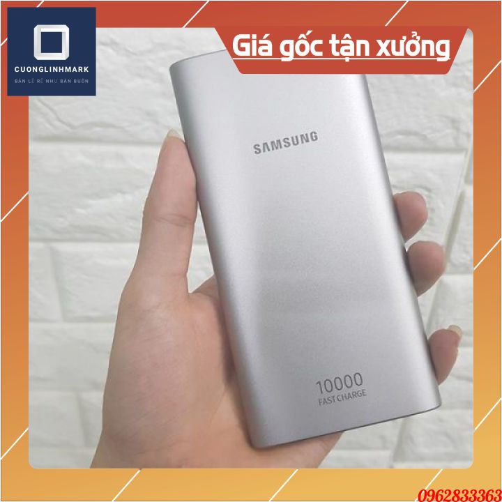 Sạc dự phòng Samsung Fast charger 10.000mAh Type-C (mẫu mới 2020) - Hàng chính hãng