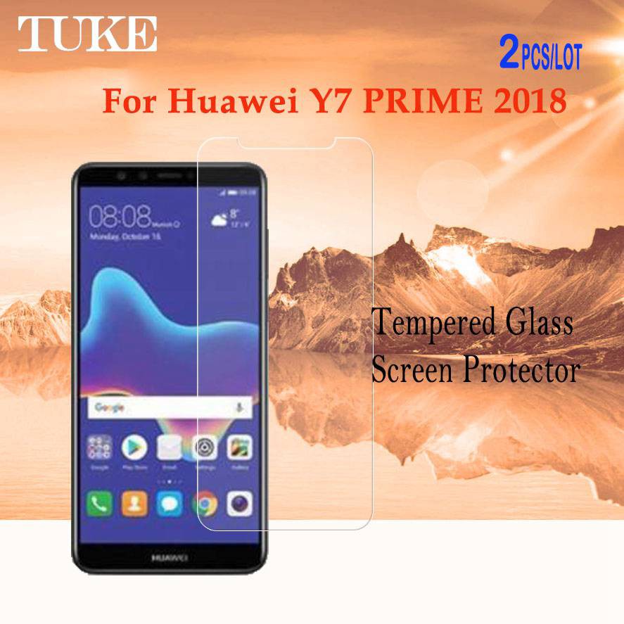 Kính Cường Lực Bảo Vệ Màn Hình Cho Huawei Y3 Y5 Y6 Y7 Pro Y9 Prime 2018