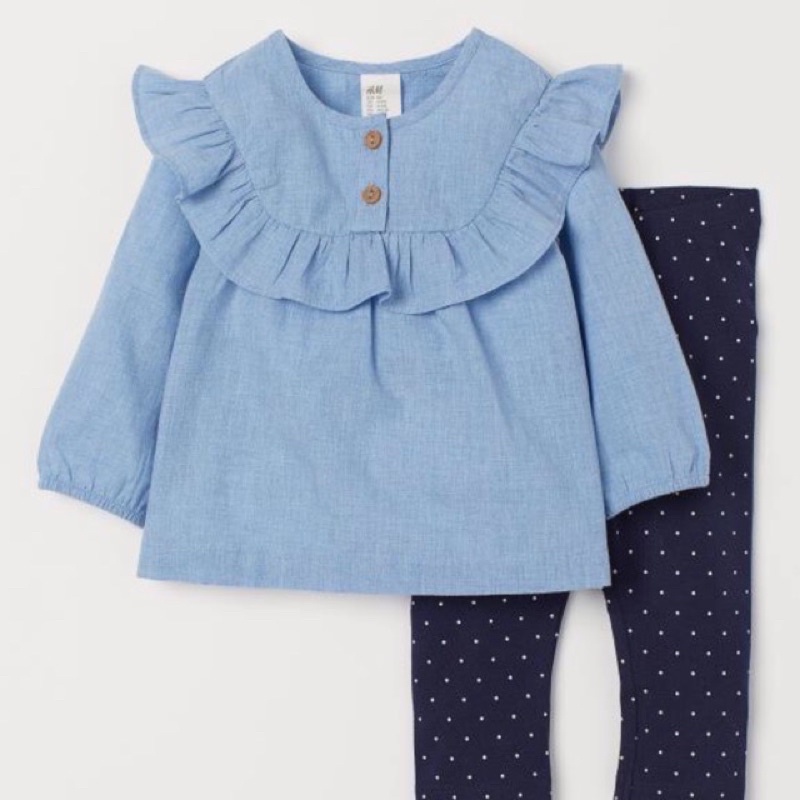 Bộ quần áo HM cho bé gái