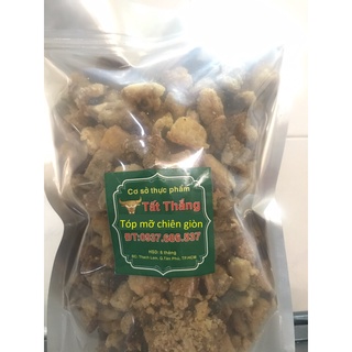 1kg Tóp mỡ nguyên chất không tẩm vị