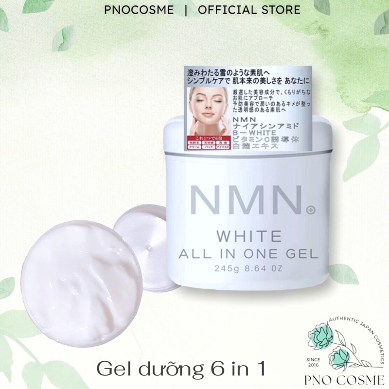 Kem dưỡng NMN 6 in 1 dưỡng ẩm, chống lão hoá, trắng da